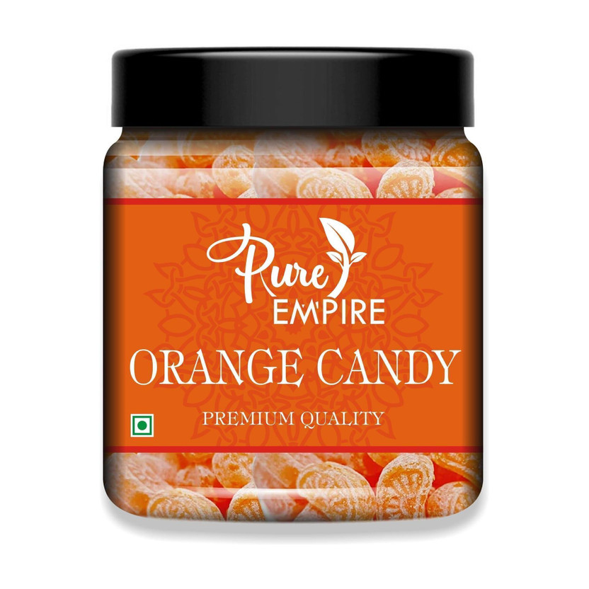 Pure Pure Empire Orange Candy|Narangee Toffee|Orange Flavoured (Pack of ) Jar Pack Orange Toffee Orange Candy(250 g) - Flipkart Deal
