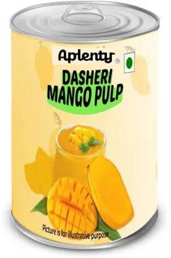 APLENTY APLENTY Natural Mango Pulp/Puree | Pure Alphanso Mango Fruit Pulp -No Added Sugar Soup & Stock(850 g) - Flipkart Deal