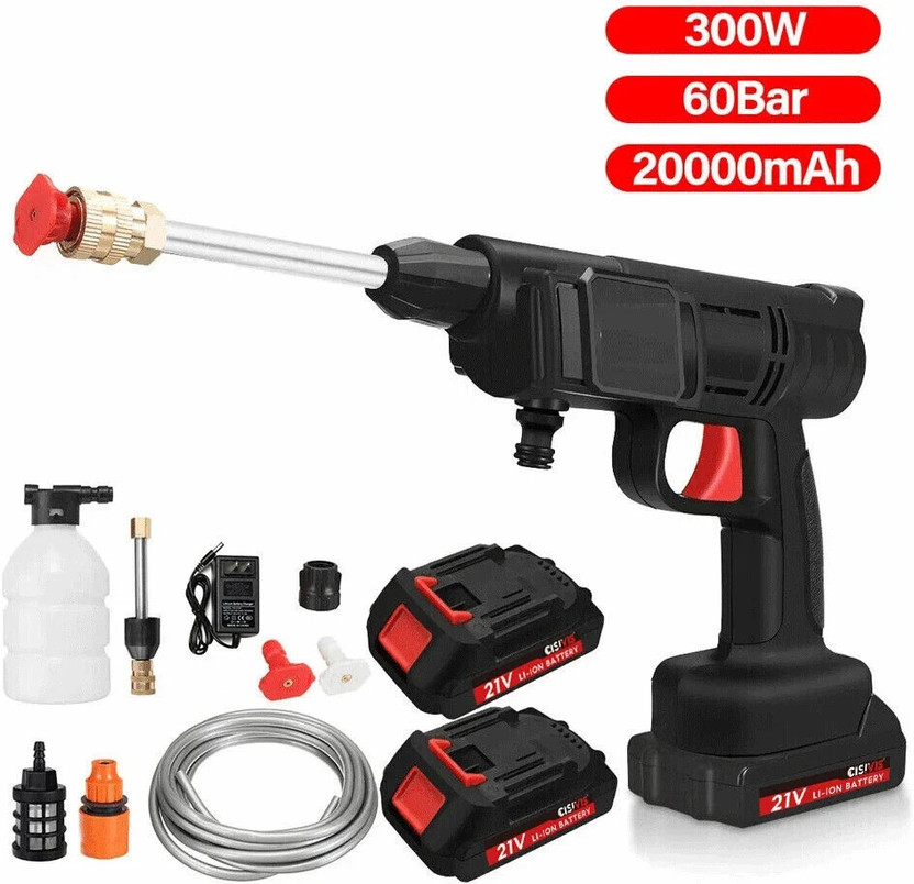 Lumous Portable High Pressure Automatic Car/Bike Washer Pressure Washer Pressure Washer