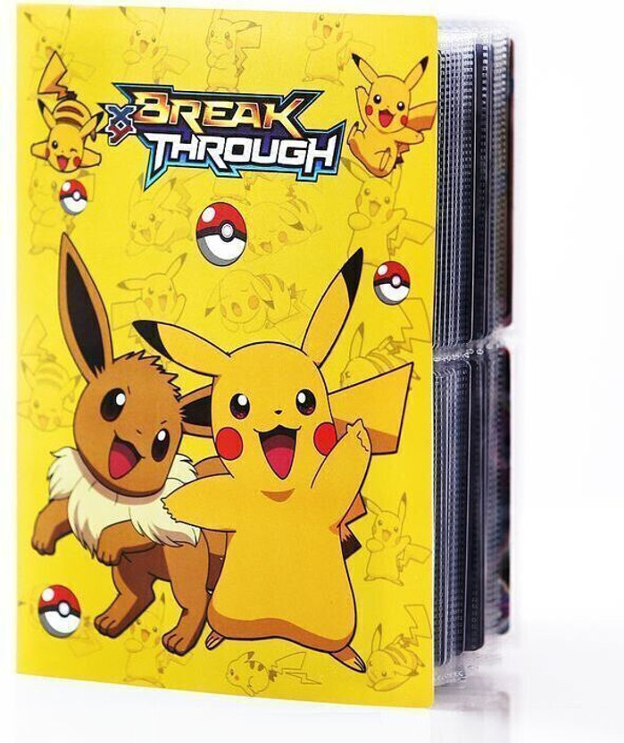 CrazyBuy Pokemon Album Collection Card Book 240 Display Books Pokemon Binder Bindera(Multicolor)