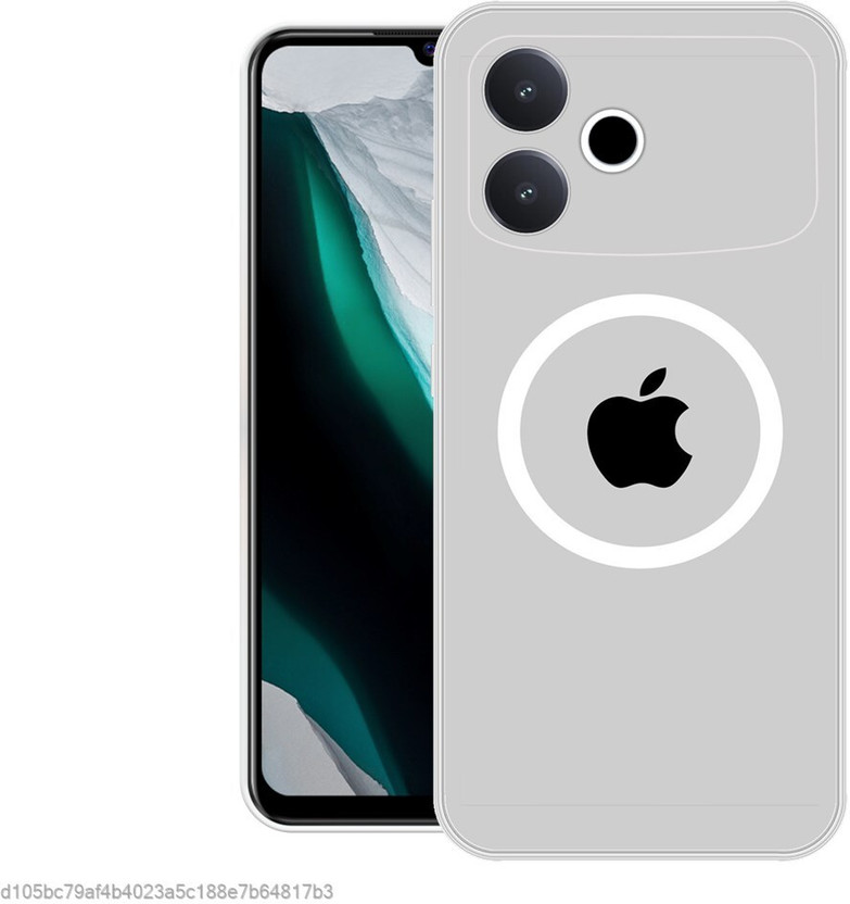 BHUVIK Back Cover for OPPO F33 Pro 5G(White, Dual Protection, Silicon, Pack of: 1)