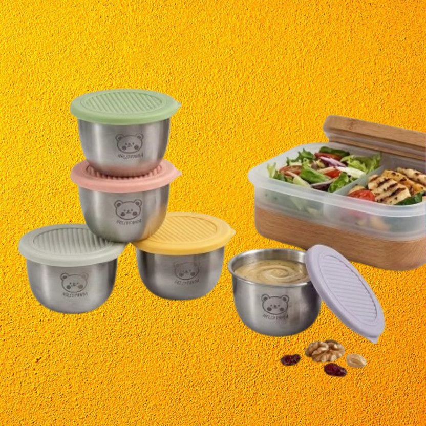 Snapvora Sauce Set Stainless Steel(6 Piece)