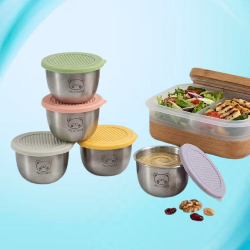 Snapvora Sauce Set Stainless Steel(6 Piece)