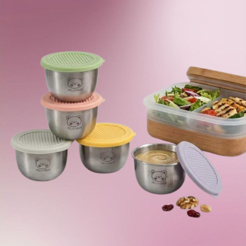 Snapvora Sauce Set Stainless Steel(6 Piece)