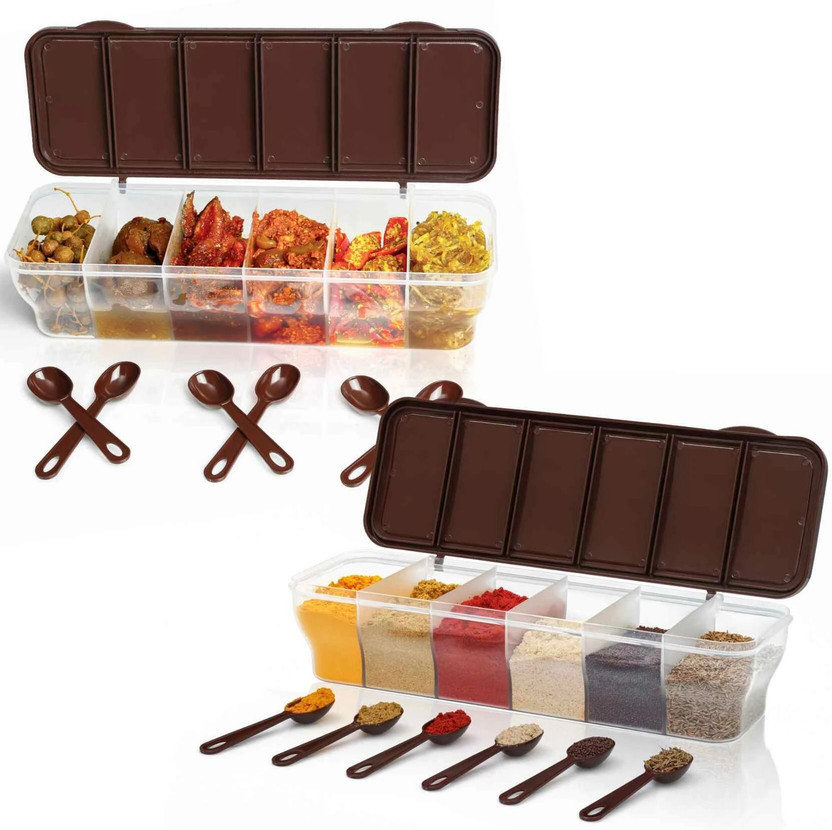 DE International Spice Set Plastic(2 Piece)