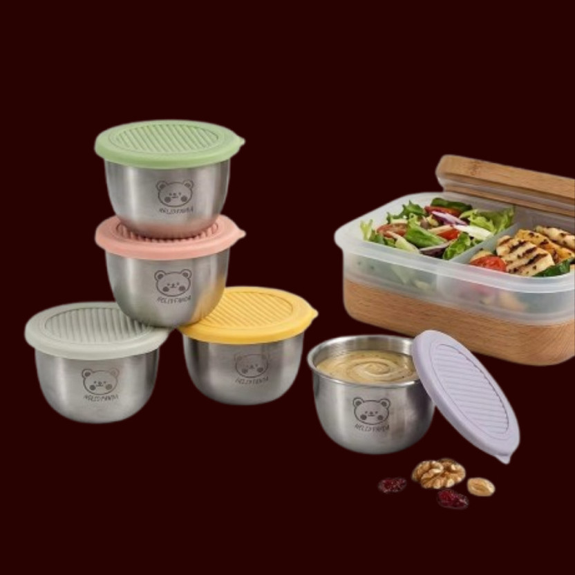 Snapvora Sauce Set Stainless Steel(6 Piece)