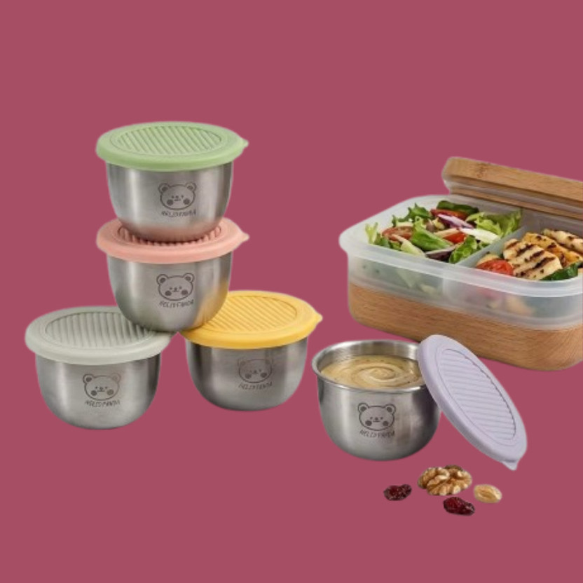 Snapvora Sauce Set Stainless Steel(6 Piece)