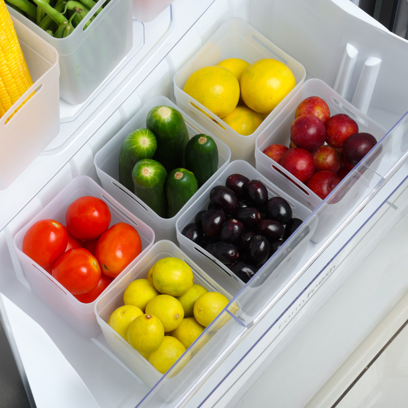 Flipkart Flipkart SmartBuy Plastic Fridge Container  - 1000 ml(Pack of 6, White) - Flipkart Deal