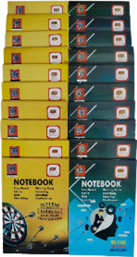 First First Click Shorthand Steno Notebook Kids Writing pad Register 12.2x18 cm 160Pg Set of 16 Regular Writing Pad Both side ruled Both side Uses 160 Pages(Multicolor, Pack of 16) - Flipkart Deal