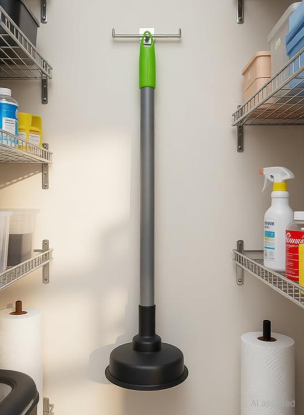 smile4u Heavy-Duty Toilet Plunger SJ=21 Clogs in Toilet Bowls and Sinks in Homes(1 PCS) Toilet Plunger
