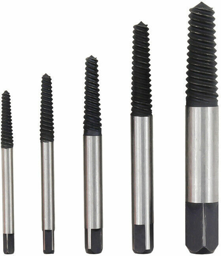 NITYA 5Pcs Screw Extractor Set Easy Out Drill Bits for maintaining at home, office