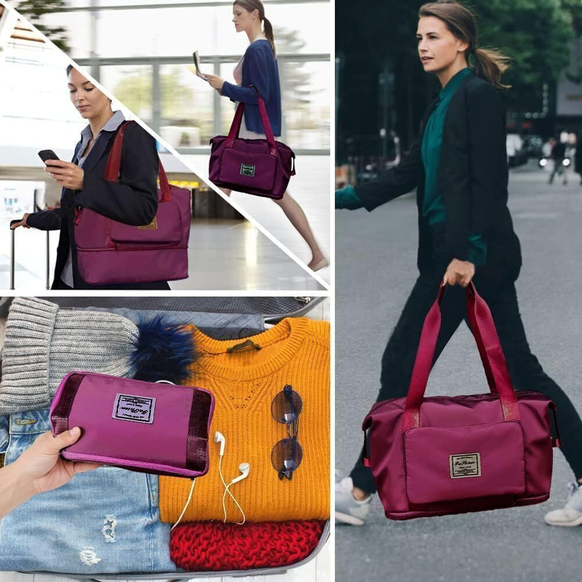 Torchit (Expandable) Foldable Travel Duffel Bag Duffel Without Wheels