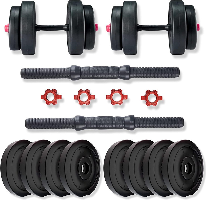 MINESFITNESS PVC 10KG PLATE SET 2.5X4 Fitness Fitness Accessory Kit Kit