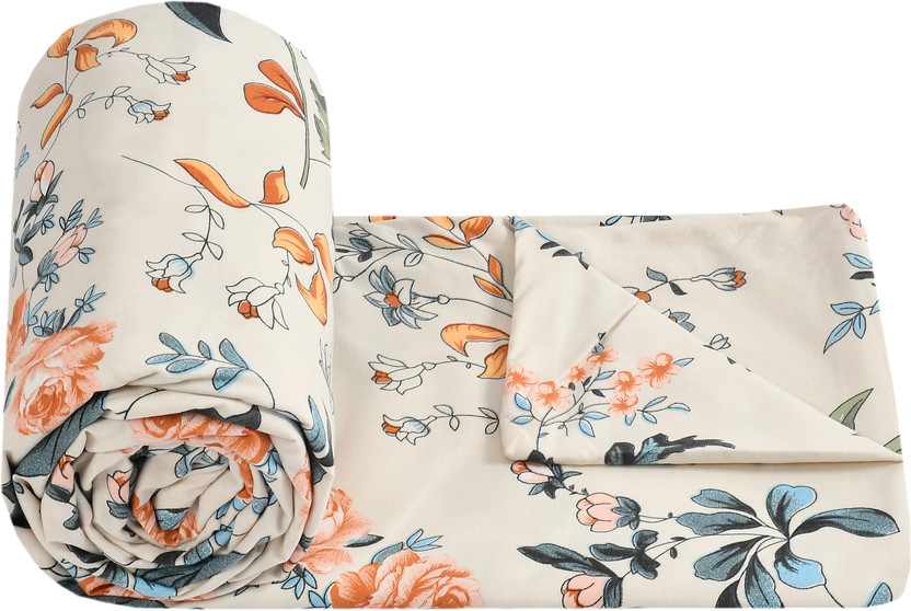 YUTERA Single Cotton Duvet Cover(Multicolor)