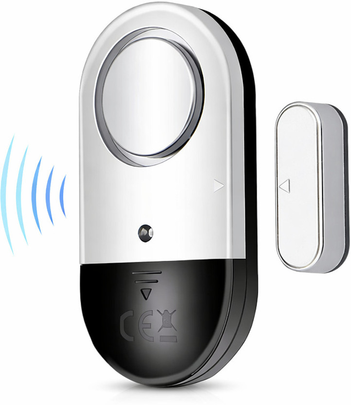 AATULYA home security wireless magnetic sensor Door & Window Door Window Alarm(120DB security)