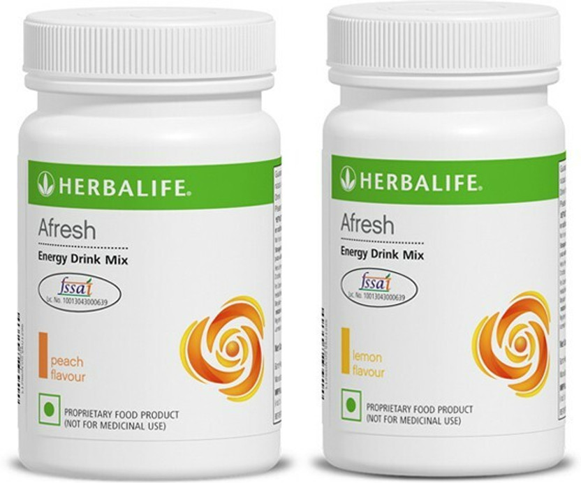 HERBALIFE Afresh Sports Drink(2x50 g, lemon-peach Flavored)