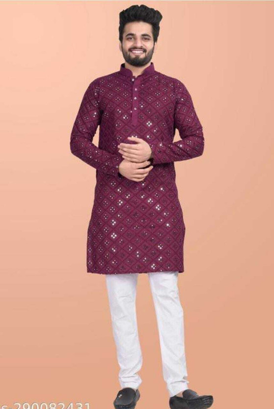 GRIVYA FASHION Men Kurta Pyjama Set