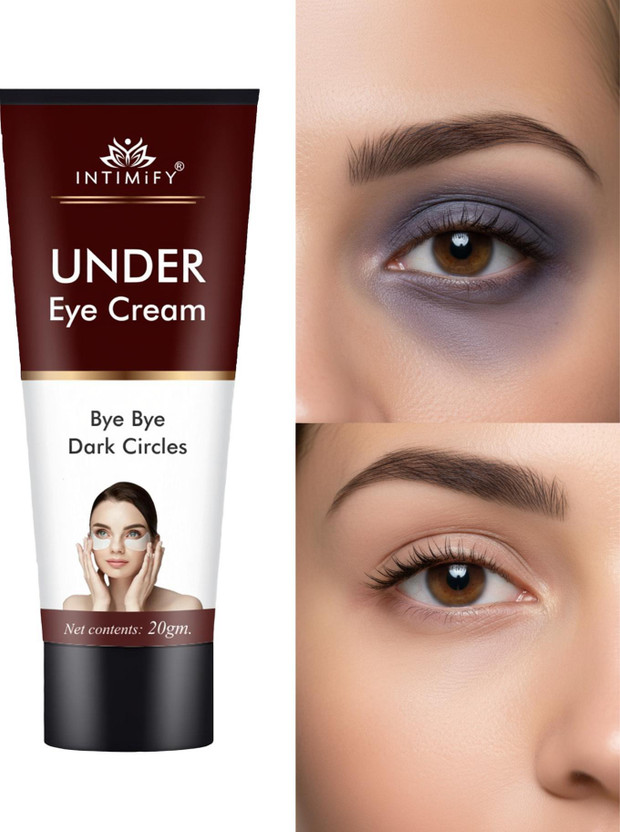 INTIMIFY Under Eye Cream For Dark Circles, Nourishes Under Eye Skin(20 g)