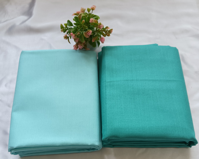 Alpha Fashion Cotton Blend Dyed Kurta Fabric
