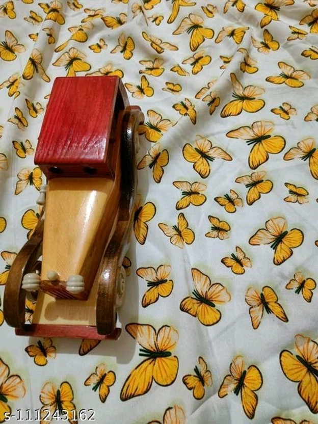 SKYVILLA Crepe Printed Kurta Fabric
