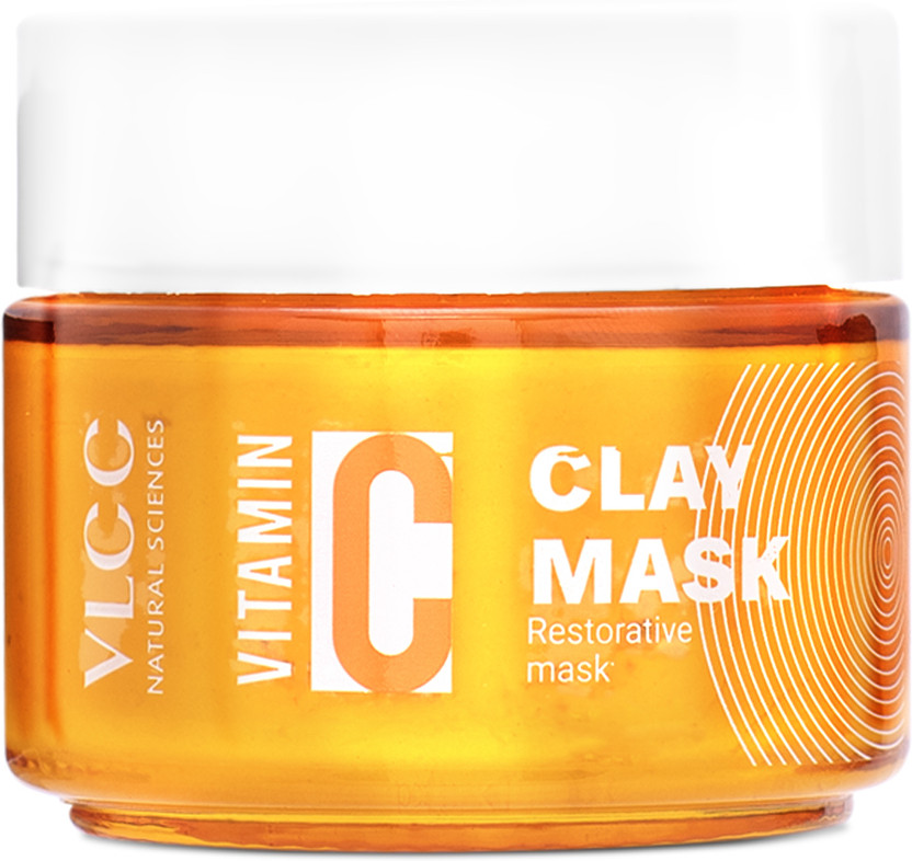 VLCC Clay Mask - with Vitamin C & Hyaluronic Acid(100 g)