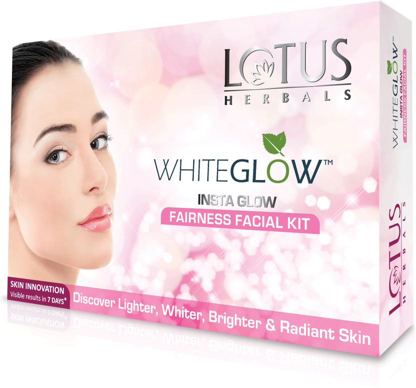 LOTUS LOTUS White Glow Insta Glow Fairnes Facial Kit(40 g) - Flipkart Deal