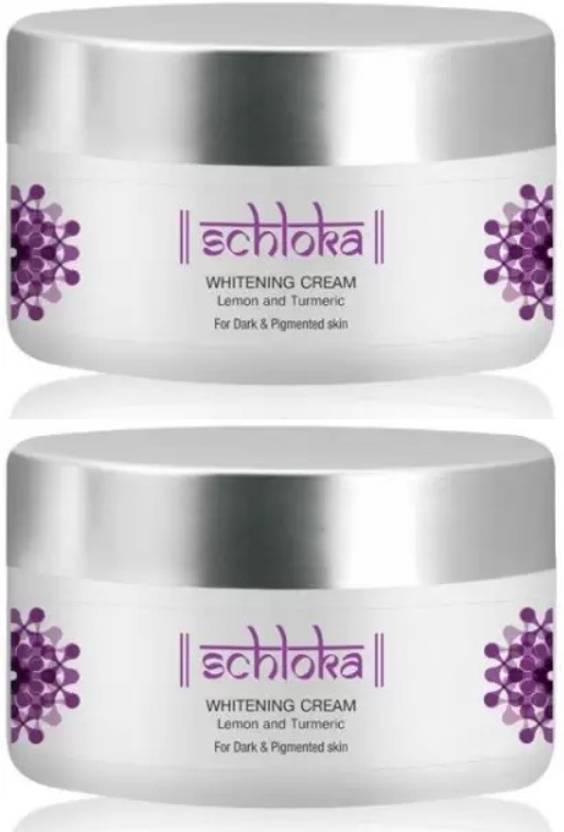 MODICARE SCHLOKA Whitening Cream (Lemon and Turmeric) PACK OF 2 X 50ML