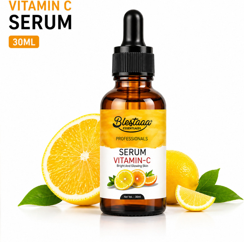 blestaaa blestaaa essentialss Vitamin C Face Whitening Serum | Skin Brightening & Anti-aging Formula | Unisex(30 ml) - Flipkart Deal
