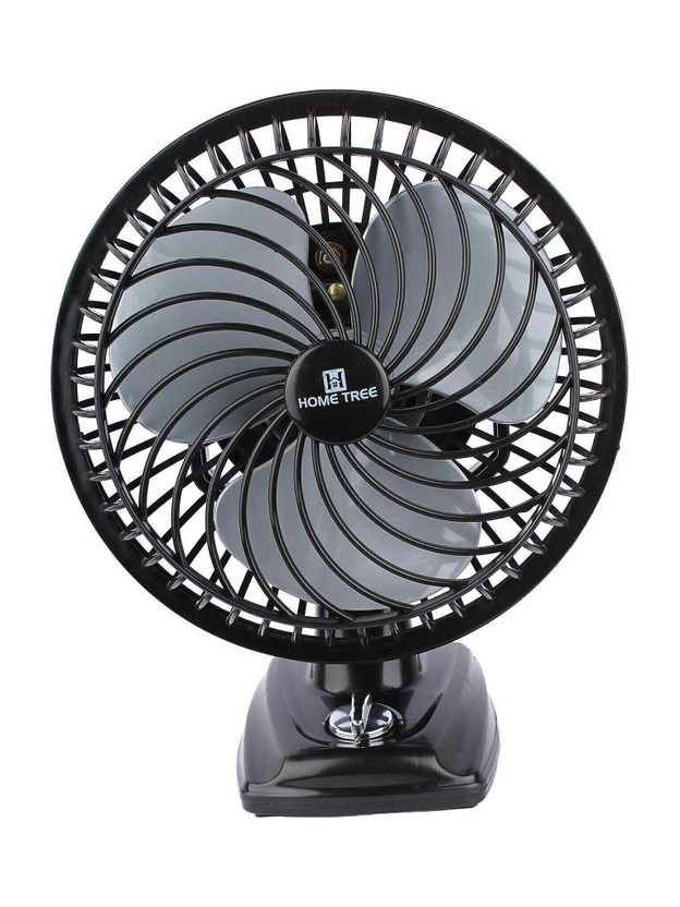 Home Tree HMfan9-5 | Copper Motor | High Speed | Premium High Air Delivery, Ultra High Speed 225 mm Table Fan(Black | Pack of 1)