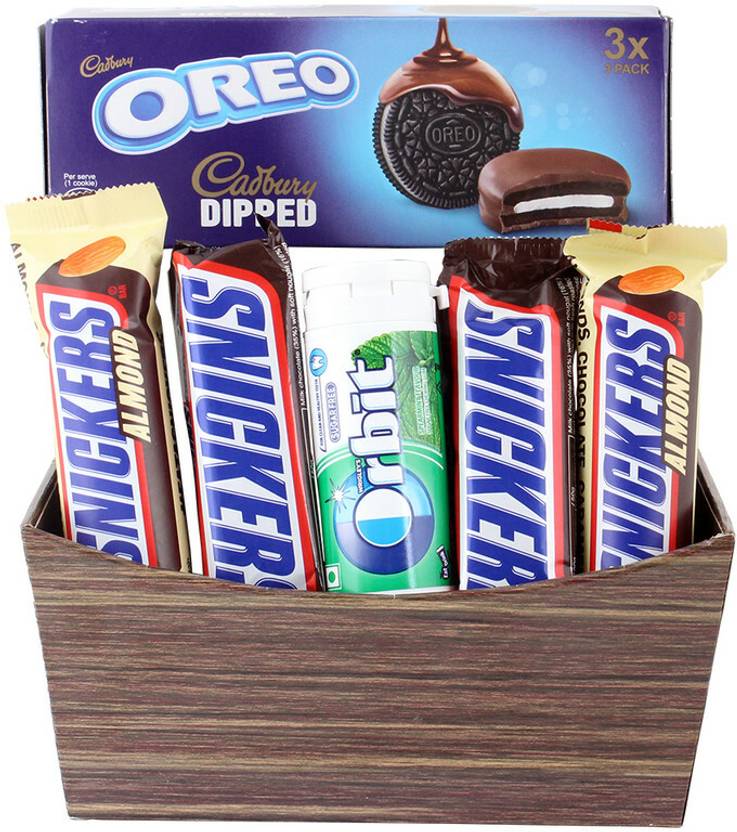 Chocolates With Cadbury Dipped Biscuit Gift Basket Chocolate Gift