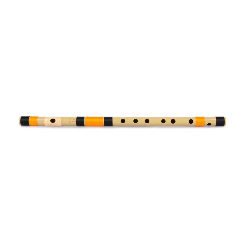 Radhe Flutes D Natural Middle Octave Right Hand PVC Flute(46 cm)