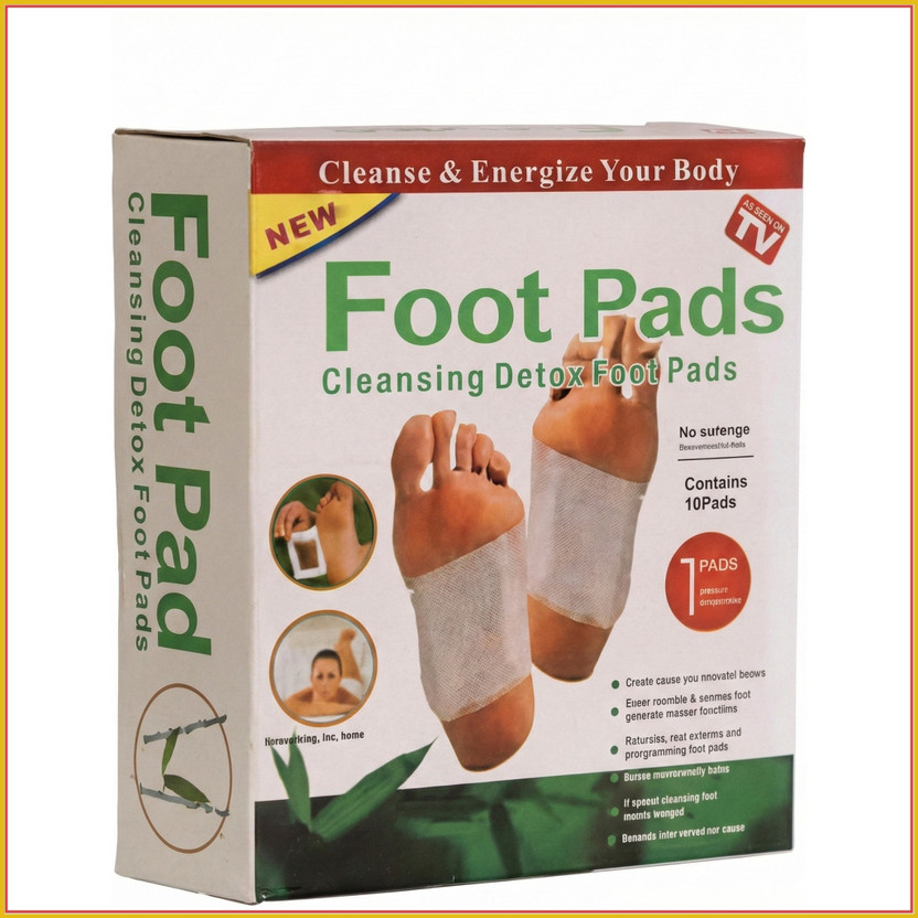 Larovena Natural Cleansing Foot Pads for Body Detox & Stress Relief, 10 Patches(100 g)