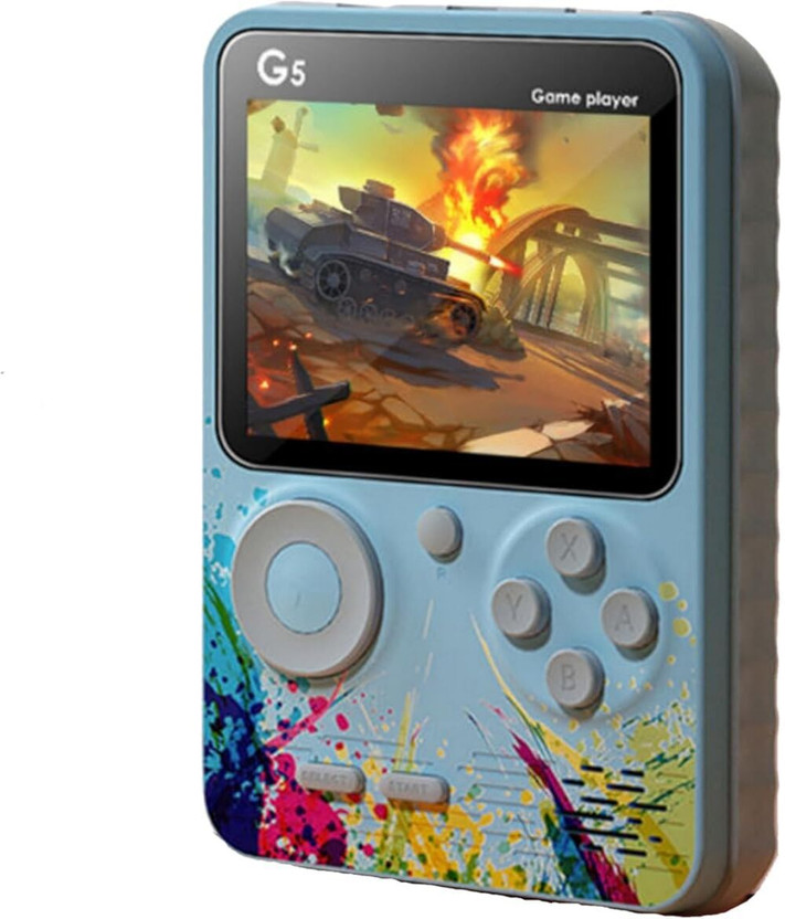 CHG CTYJ_12_G5 Video Game for Kids, 500 in 1 Retro Game Box with 2 Player Gamepad 1 GB with RETRO GAMES(Multicolor)