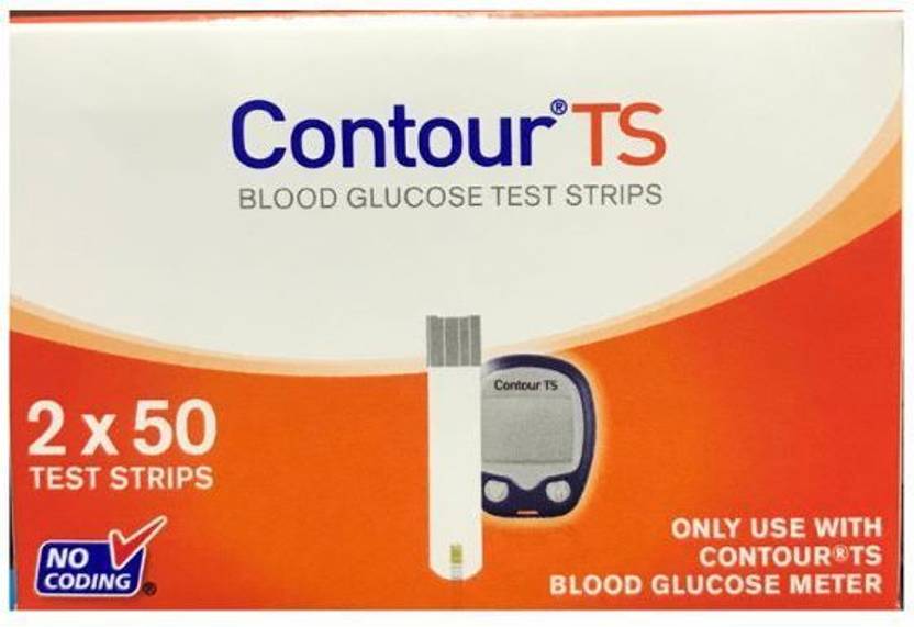 Ascensia Blood Glucose Test Strips 100 Strips Price in India