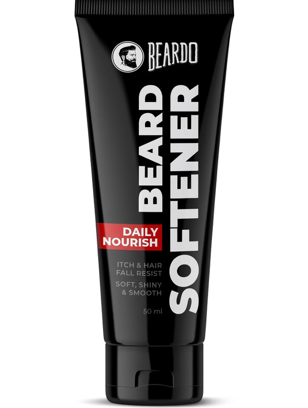 BEARDO Beard Softener 50 ml | Daily Nourish | Itch & Hair Fall Resist Beard Cream(50 ml)