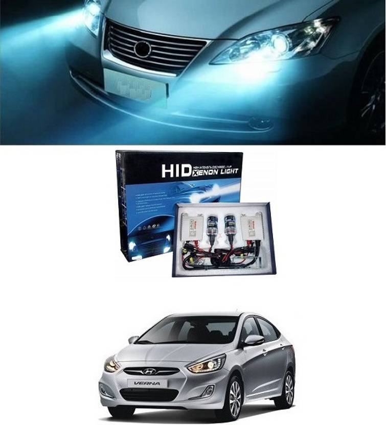 Trigcars HID Headlight for Hyundai Verna Price in India Buy Trigcars