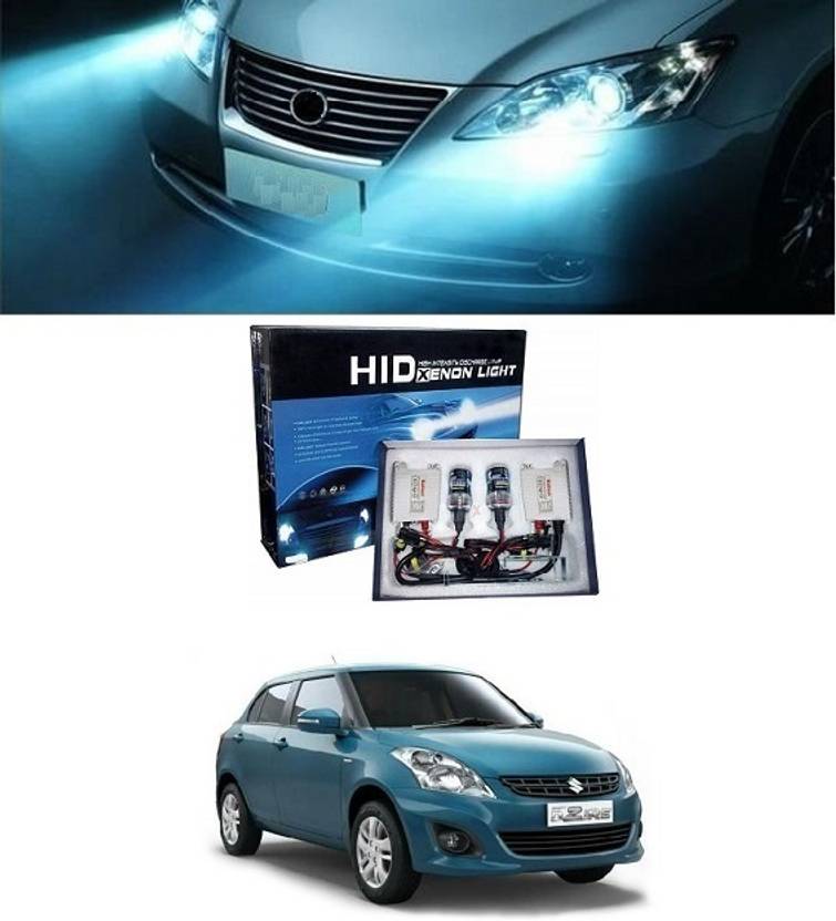 Trigcars HID Headlight for Maruti Suzuki Swift Dzire Price in India