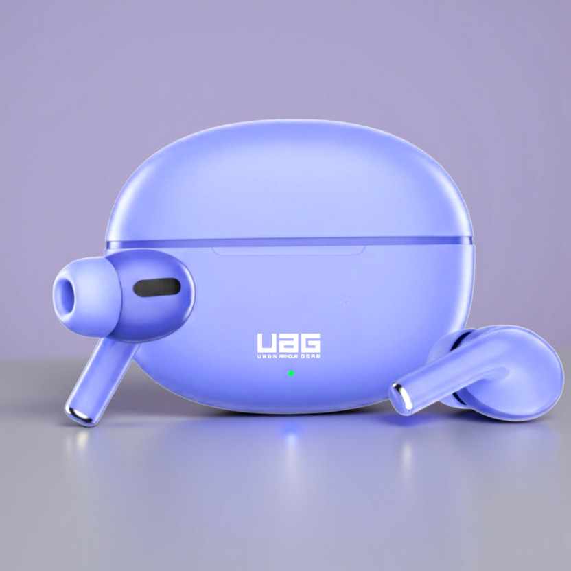 uag urbn armour gear True Wireless Bluetooth Gaming Earbuds with Low Latency Mode Bluetooth(Purple, True Wireless)