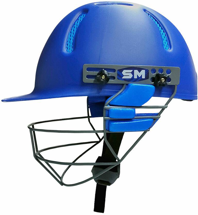 SM Rafter Cricket Helmet (Size Medium) With Steel Grill Cricket