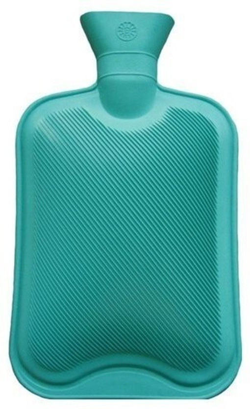 CRESCENT Classic Durable Hot Water Bottle Non Electric 1 L Hot Water Bag(Green)
