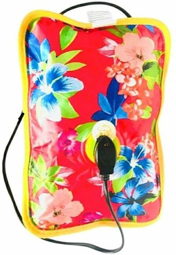 SUKH AARAM PLUS ™ Velvet Heating Bag, Hot Water Bag for Pain Relief, Fur Heat Bag Electric, Pad Electrical Water Bag 1500 ml Hot Water Bag(Multicolor)