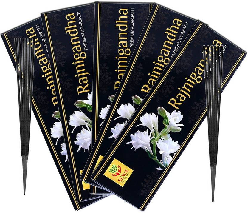 Rajnigandha Premium Agarbatti For Pooja / Incense stick (Pack Of 11