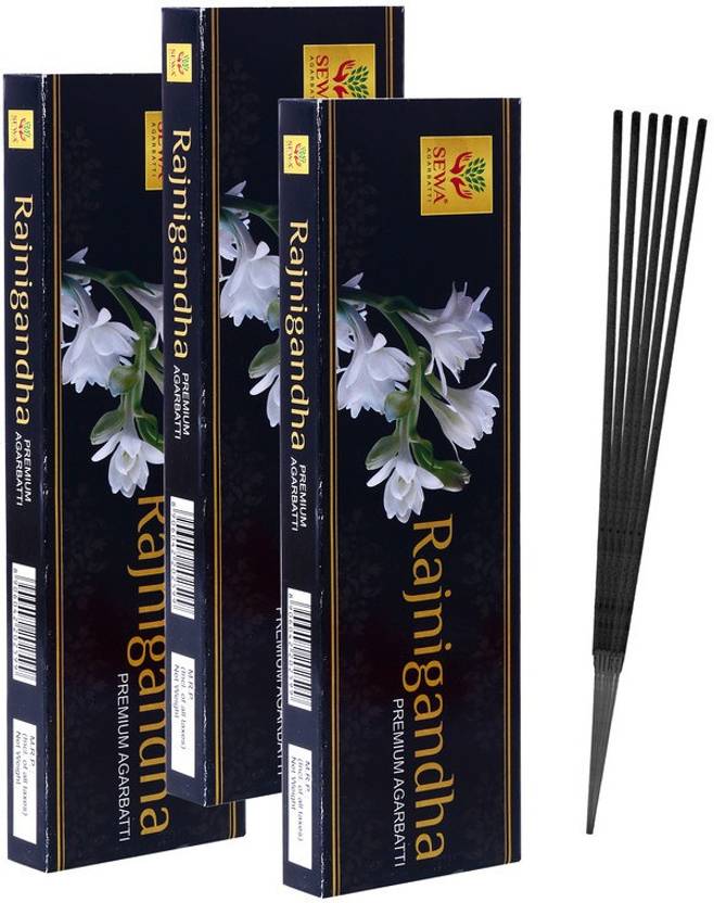 Rajnigandha Premium Agarbatti For Pooja / Incense stick (Pack Of 345gm