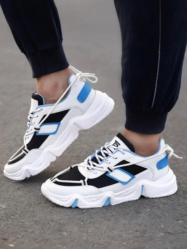 EZDEZARIO EZDEZARIO Sneakers For Men(Blue , 6) - Flipkart Deal