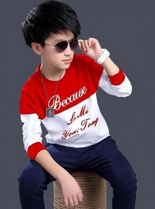 YY YY CLOTHING Boys Printed Cotton Blend Regular T Shirt(White, Pack of 1) - Flipkart Deal