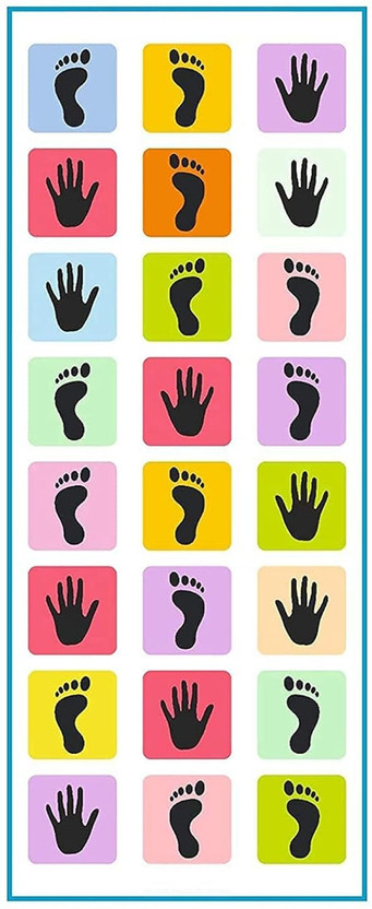 Namitra Hopscotch Jumbo Play Mat For Kids  Gaming Accessory Kit(Multicolor, For iOS)