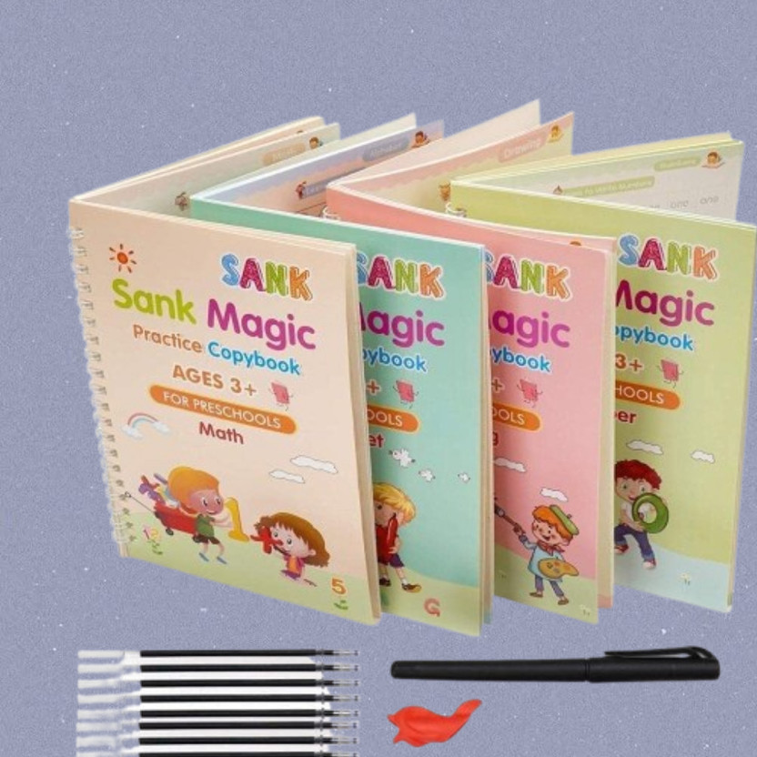 MILLOR Kids Magic Writing Practice Kit(Multicolor)