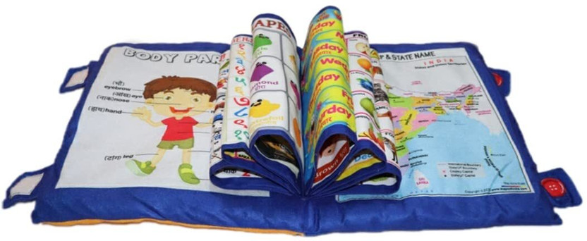 Ruffo Ruffo Soft Touch Pillow Book for Preschool Kids – Educational(Multicolor) - Flipkart Deal