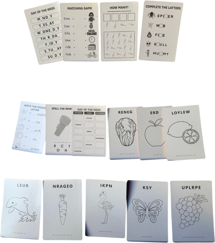 Nafhotoz Nafhotoz Interactive Learning Flash Cards for Kids Study Time(Multicolor) - Flipkart Deal