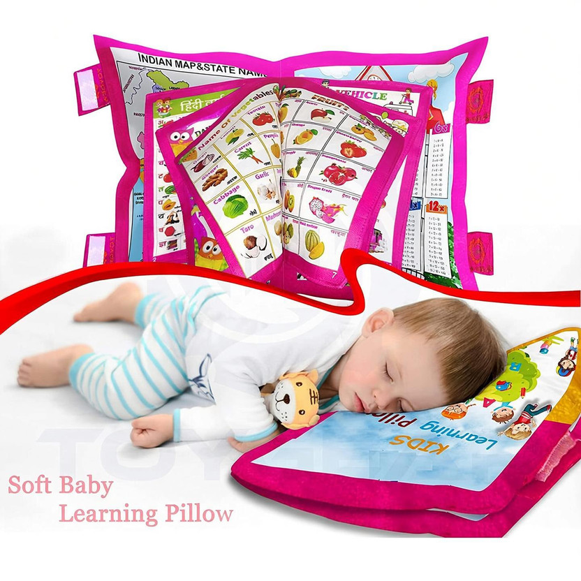 Ruffo Interactive Cloth Book – Transport, Months & More(Multicolor)